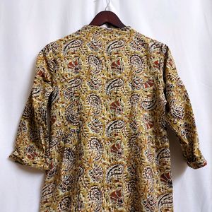 Siyahi Kalamkari Kurti