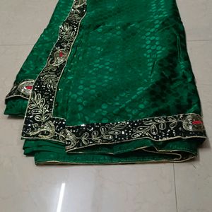 Green Saree