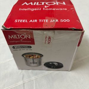 🆕Milton Steel Air Tite Jar