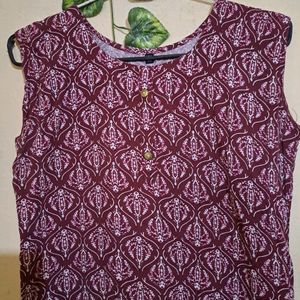 Maroon Pattern Kurti✨️🔥