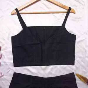 Black Cotton Co-ord set