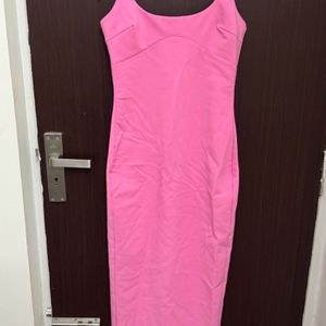 Pinterest Viral Bodycon Hotpink Dress