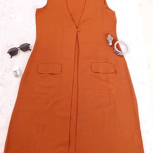 Marie Claire Rusty Sleeveless Long Shrug(Women's)