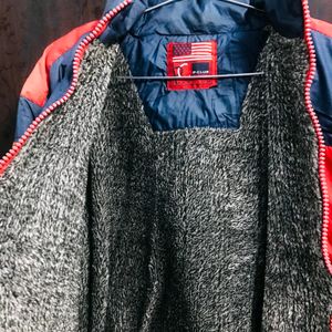 Red & Blue Jacket Like New