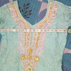 Amritsari Kurta Sky Blue