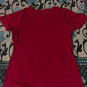 Pink Color Women T Shirt Best Condition