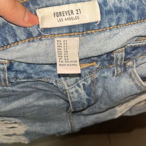 New Forever 21 Denim Shorts