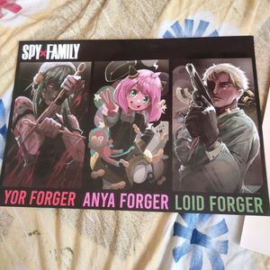 SpyXfamily HD Poster Combo