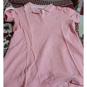 Pink Polo Tshirt