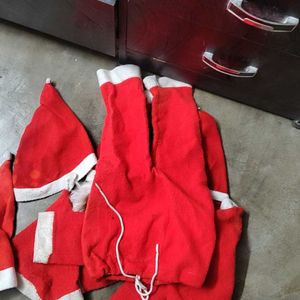 Santa Dress For Boy Two To Four Yrs,Face Mask Is