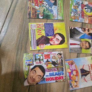 25 English Hindi Comedy Kids Movie Dvds Cds