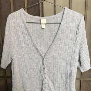 Grey H&M Top