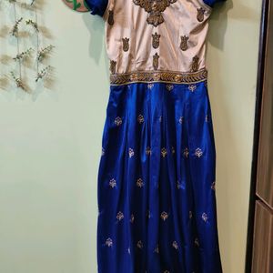 Festive Wear Anarkali Dress With Dhuppata