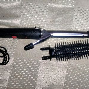 Hair Curler With Attachment