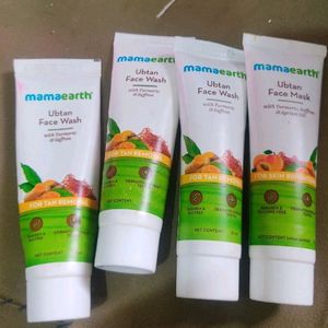 Mamaearth Ubtan Facewash And Wow Skincare Kit