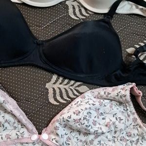 Combo Of  Five  Imported Fabric Bra