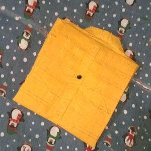 Golden/Yellow Paper Cotton Shirt