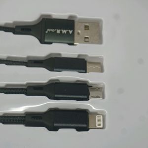 3 In One Charging Cables