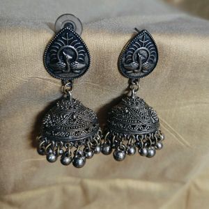 Brass Jhumkas