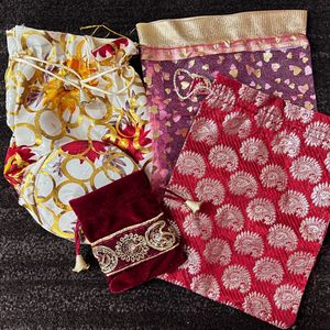 Combo: Fancy/Jewellery Pouches