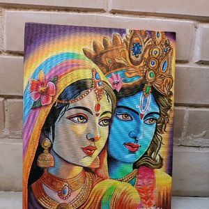 Radha Krishna Art Work Love ❤️