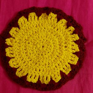 New Crochet Tea Coaster Small Size