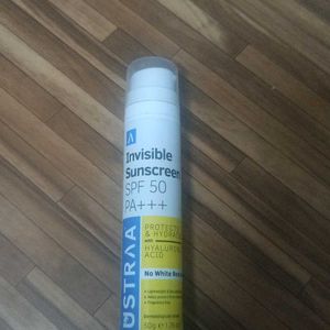 Invisible sunscreen