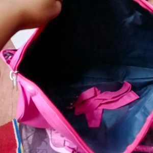 Pink Bag For Traveling