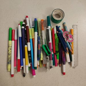 Sketch Pens And Pencils