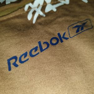 Reebok Full Sleeves Mens T-Shirt (Brown Colour)