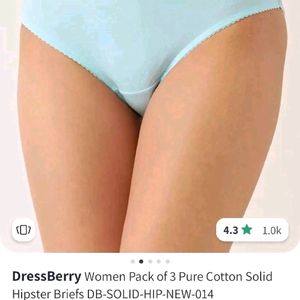 Pack Of 2 Hipster Briefs