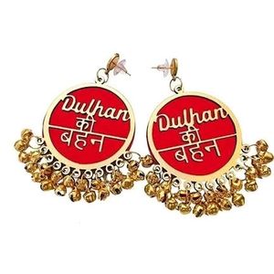 Acrylic Jhumki Earring