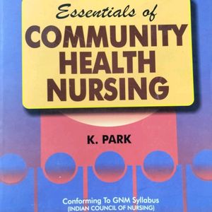 Community Health Nursing Textbook For Nurses