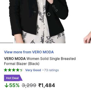 Veromoda Black Blazer