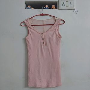 Vintage Pink Tank Top