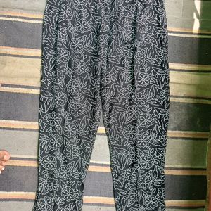 Women Cotton Printed Plazo Pant ( XL )