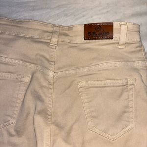 Beige Jeans