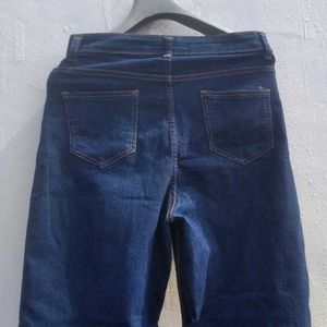 Navya blue Comfortable Jeans With 4 Pockets