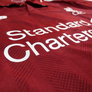 Red Football Jersey Liverpool FC