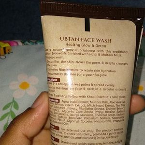 Khadi Essentials Ubtan Face Wash