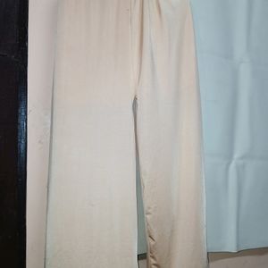 Cream Color Plazo Pant