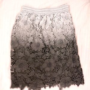 Lace Grey skirt