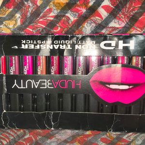 Matte Liquid Lipstick Pack Of 12 Pieces