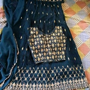 Blue Lehenga Choli