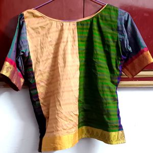 South Silk Multicolored Blouse