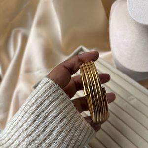 Layered Coil Bracelet