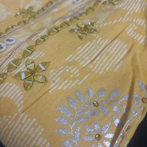 Yellow kurta