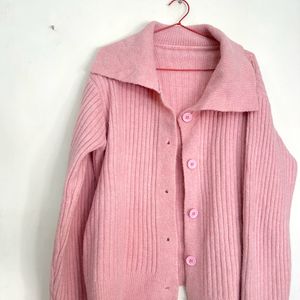 Pink Cardigan