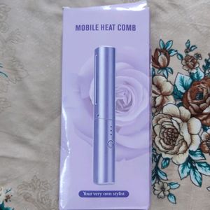 Comb Hair Straightener Rechargeable