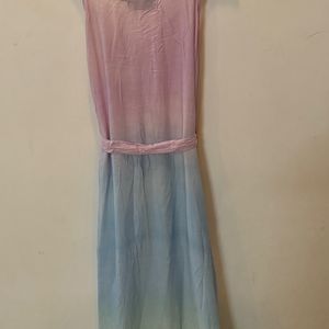 High Low Unicorn Ombre Dress